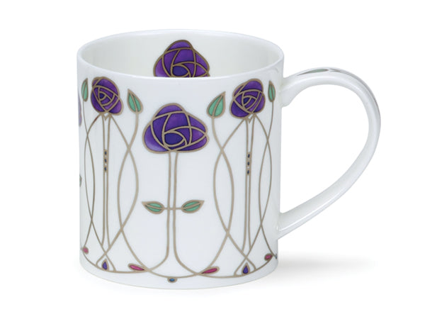 Dunoon Orkney Argyle Purple Mug