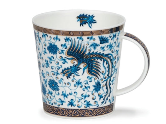 Dunoon Cairngorm Blue Ming Pheonix Mug