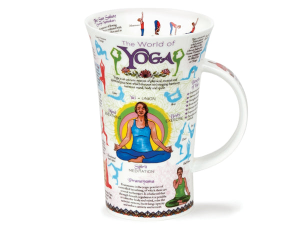 Dunoon Glencoe World of Yoga Mug