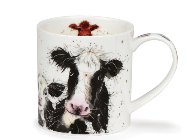 Dunoon Orkney Shaggy Tails Cows Mug