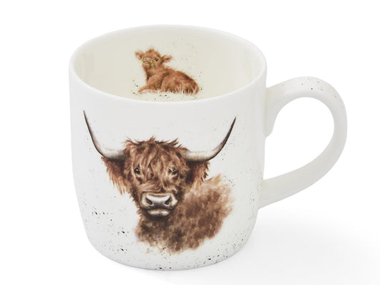 Wrendale Highland Cow Mug - Highland Coo