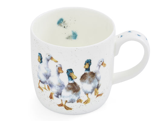 Wrendale Duck Mug - Quackers