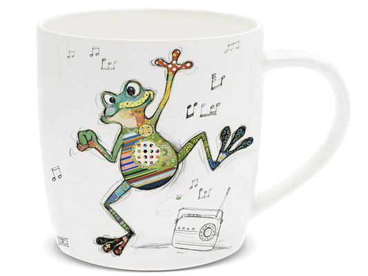 Bug Art Freddy Frog Mug