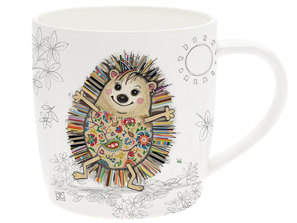 Bug Art Hattie Hedgehog Mug