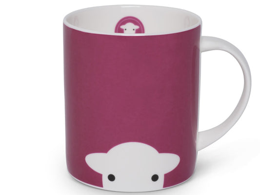 Bid farewell to grumpy mornings; these adorable mugs are guaranteed to kickstart your day with a smile. Featuring Herdy's playful face on both sides with a pink background, each mug adds a touch of cheer to your morning routine.