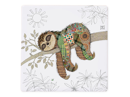 Bug Art Simon Sloth Coaster