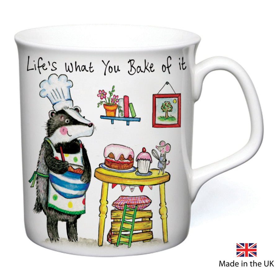 Draw Life Is What You Bake Of It Mug