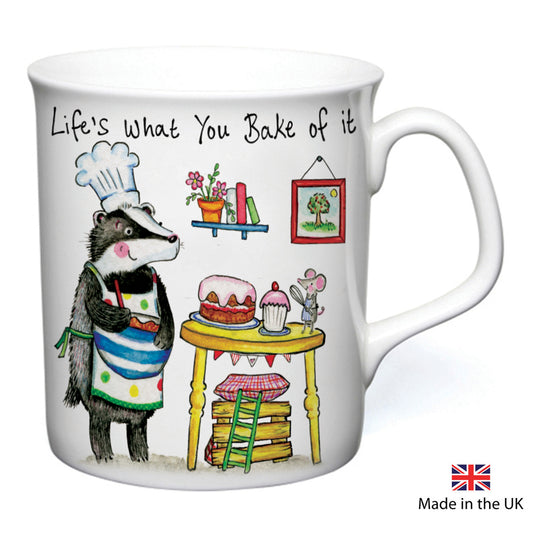 Draw Life Is What You Bake Of It Mug