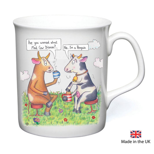 Draw Mad Cow Mug