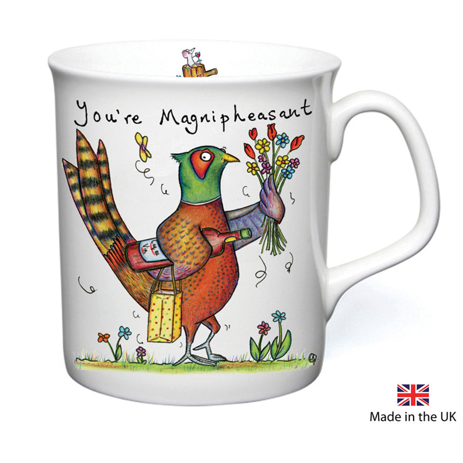 Draw You're Magnipheasant Mug