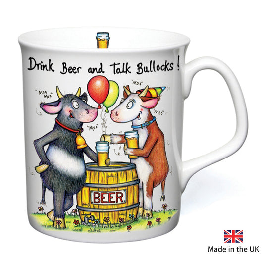 Draw Drink Beer & Talk Bullocks Mug