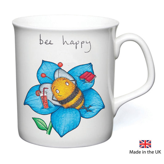 Draw Bee Happy Mug