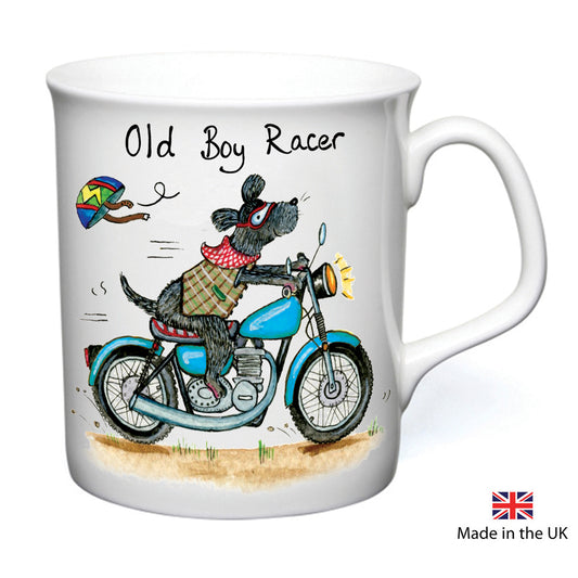 Draw Old Boy Racer Mug