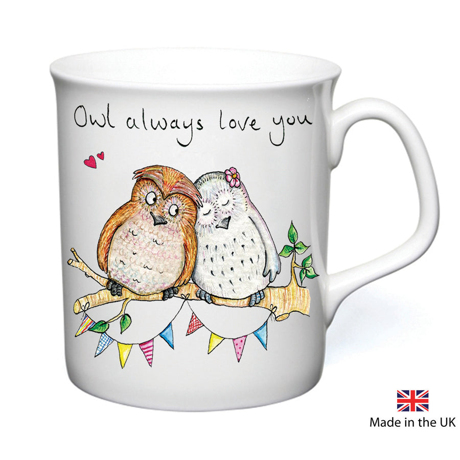 Draw Owl Always Love You Mug