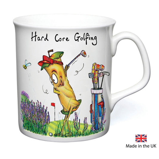 Draw Hard Core Golf Mug