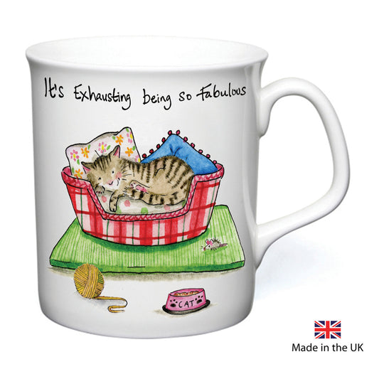 Draw It's Exhausting Mug