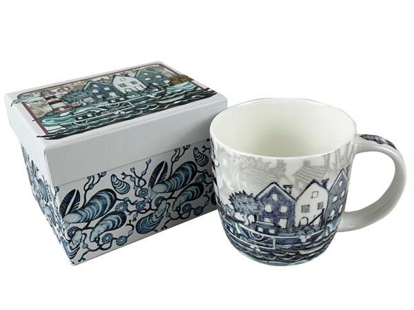 Emma Ball FIshing Village Mug
