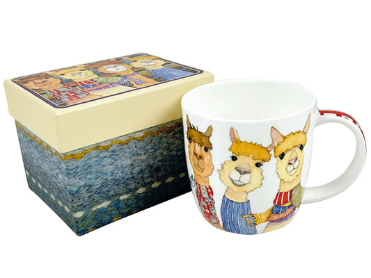 Emma Ball Happy Alpacas Mug