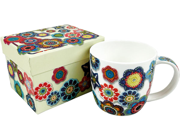 Emma Ball Crochet Motifs Mug