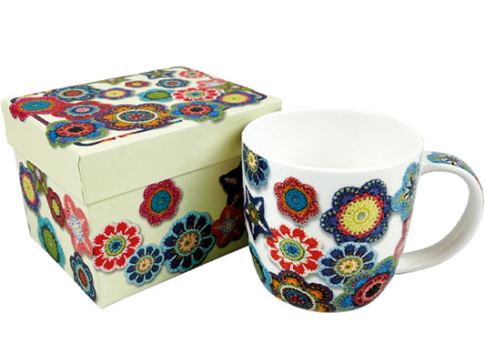 Emma Ball Crochet Motifs Mug