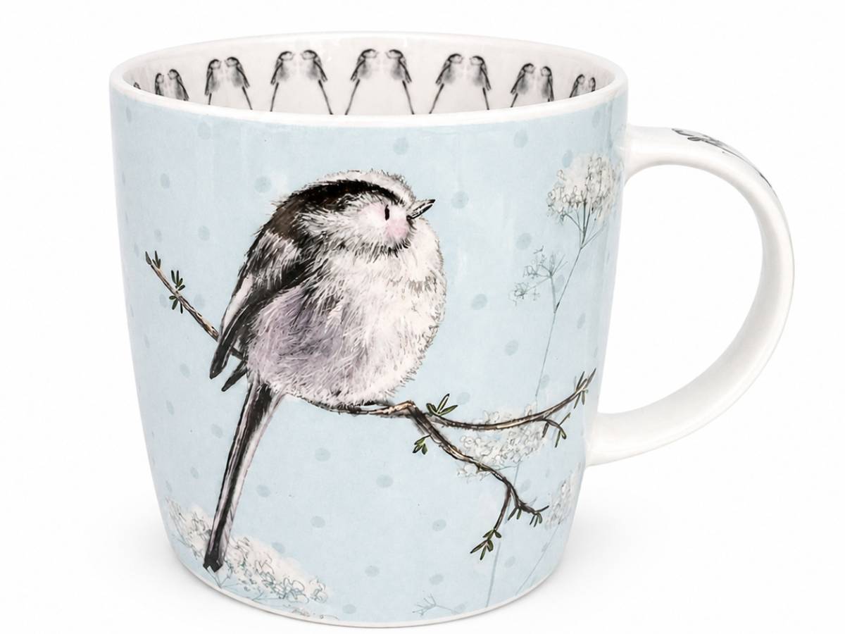 Alex Clark Long Tailed Tit Bird Mug