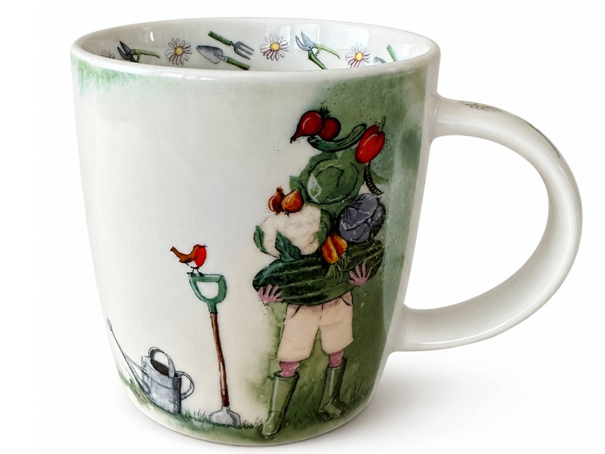 Alex Clark Vegetable Garden Mug