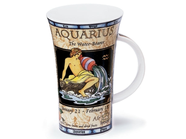 Dunoon Glencoe Zodiacs Aquarius Mug