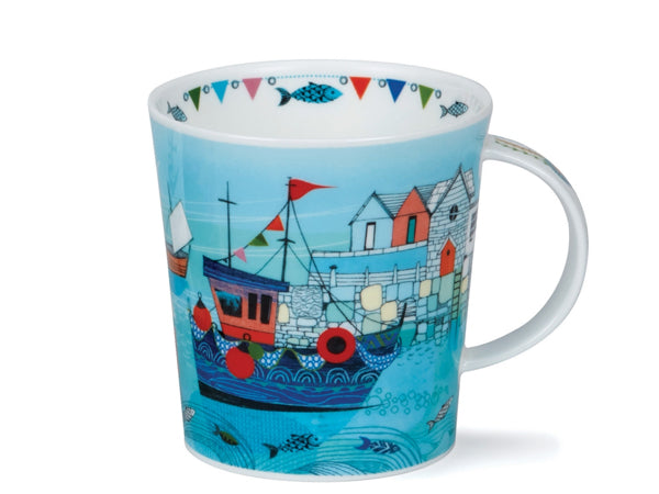 Dunoon Lomond High Tide Fishing Boats Mug