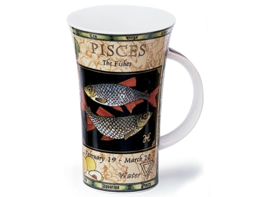 Dunoon Glencoe Zodiacs Picses Mug