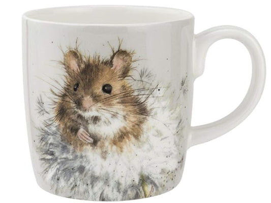 Wrendale Mouse Large Mug - Dandelion