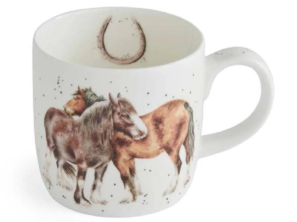 Wrendale Horses Mug - Side By Side