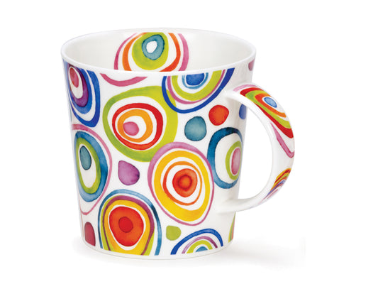 Bringing a burst of colorful 80's vibes, this Dunoon mug is a lively tribute to the era.