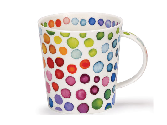 Featuring watercolor blotches in a lively array of bright shades, this Hot Spots mug is a standout piece from Dunoon's Cairngorm range, guaranteed to infuse vibrancy into your home.