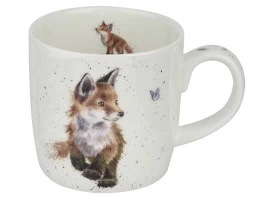 Wrendale Fox Mug - Born to be Wild
