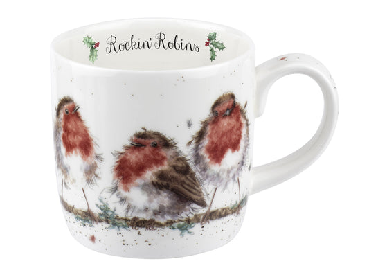 Wrendale Robin Mug - Rocking Robins
