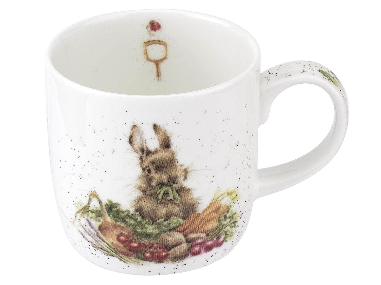 Wrendale Rabbit Mug - Grow Your Own – themugcompany.co.uk