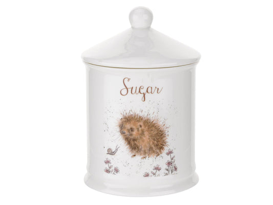 Wrendale Hedgehog Sugar Canister - A Prickly Encounter