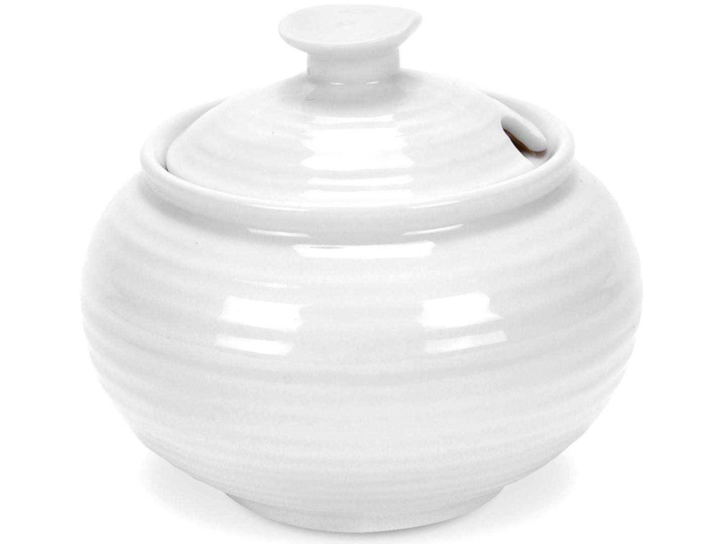 Sophie Conran Sugar Bowl - White Covered