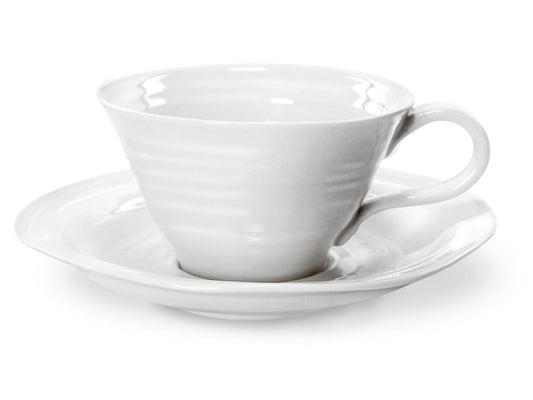 Sophie Conran Tea Cup & Saucer - White